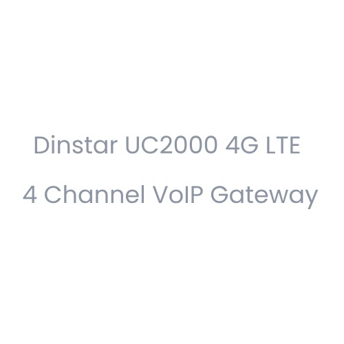Dinstar UC2000 4G LTE 4 Channel VoIP Gateway